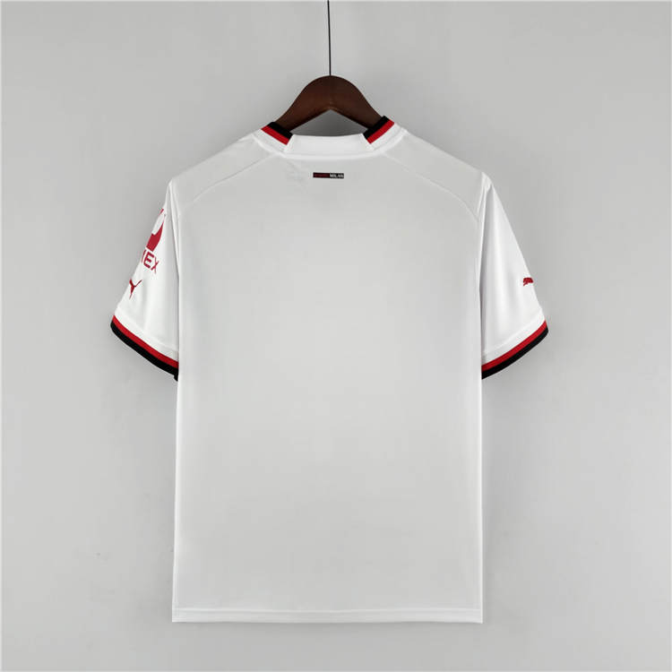 AC Milan 22/23 Away White Soccer Jersey Football Shirt - Click Image to Close